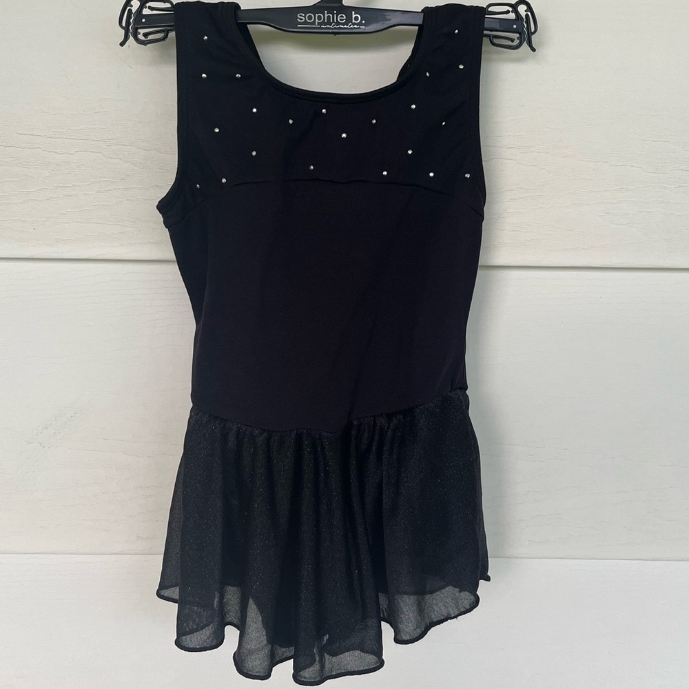 Girl’s Size 4/5 Black Jacques Moret Dance Leotard